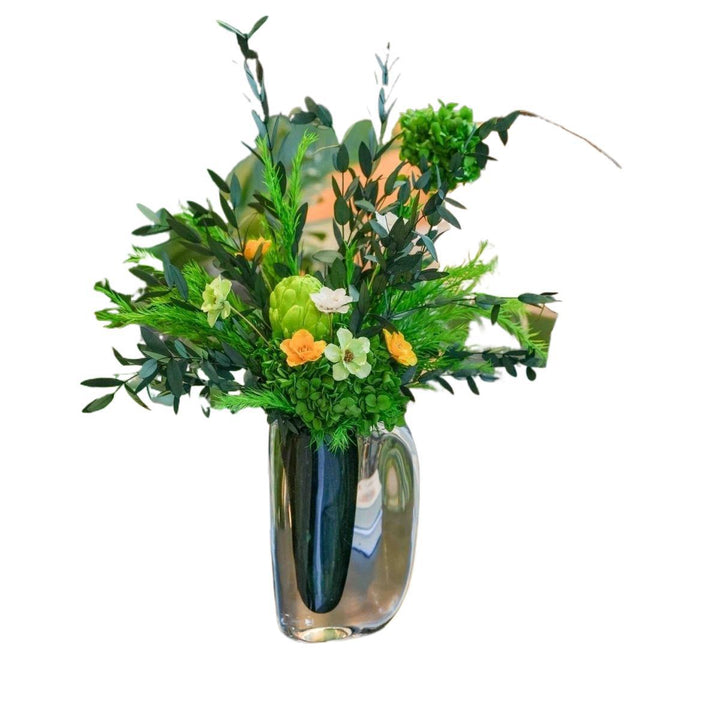 Lifelike Mixed Floral Arrangement