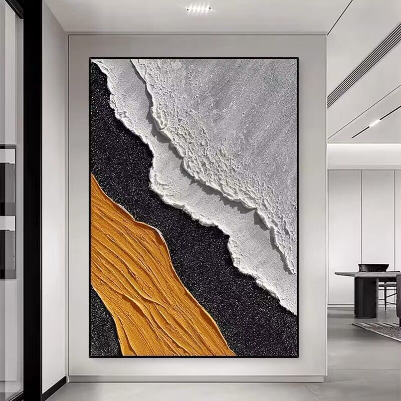 Abstract Textured Canvas Art Print