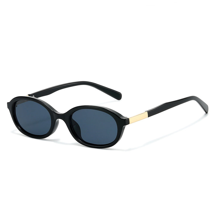 Elegant Vintage Oval Frame Sunglasses Kalsten