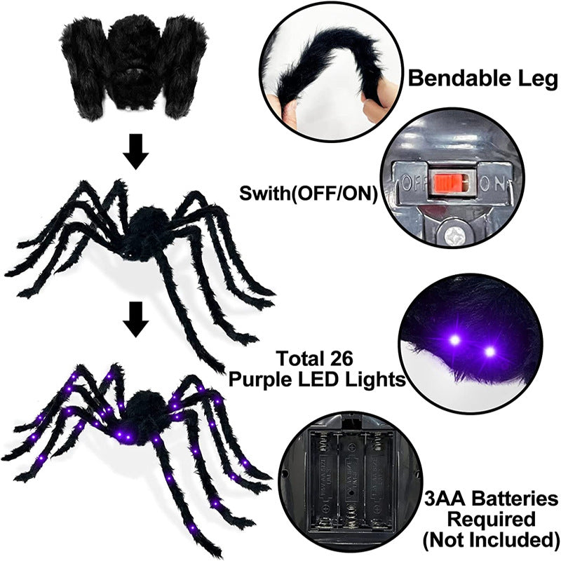 Animated LED Spider Decorations Kalsten