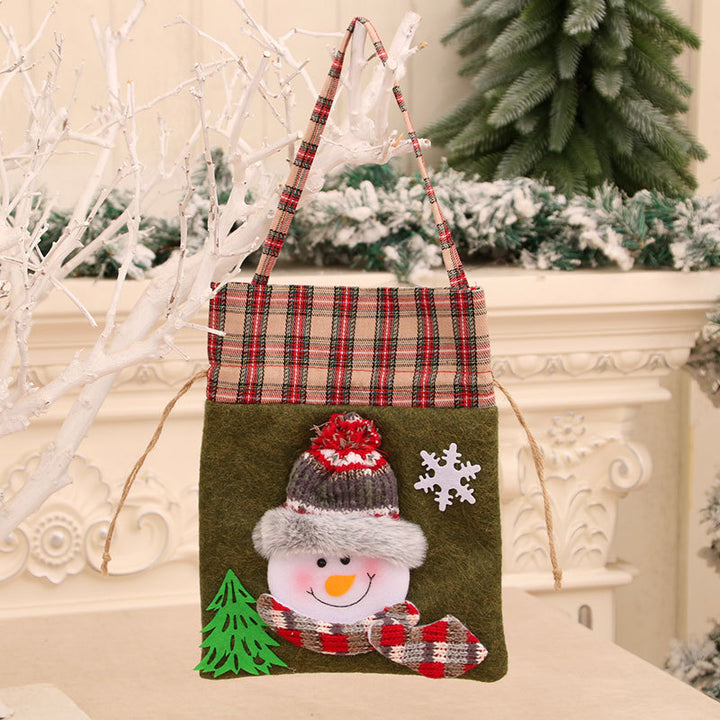 Festive Santa-Themed Gift Tote Kalsten