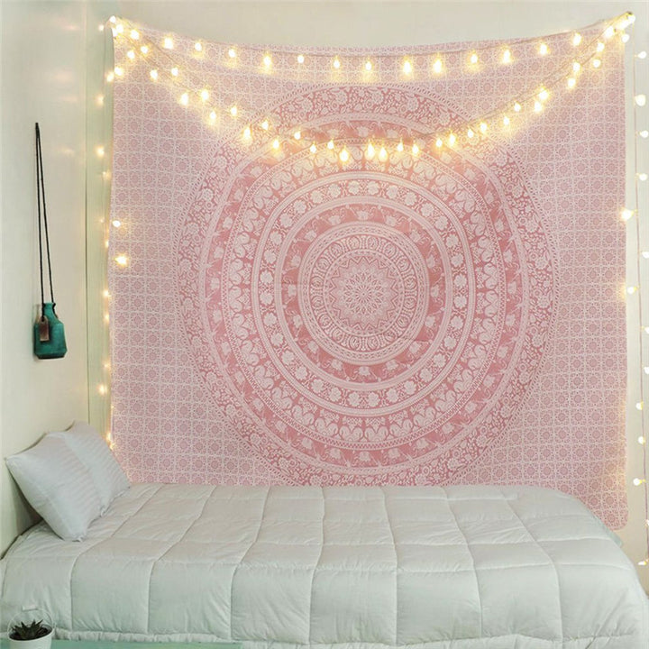 Mandala-Themed Wall Tapestry