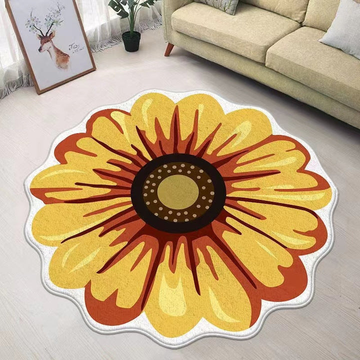 Flower-shaped Carpet