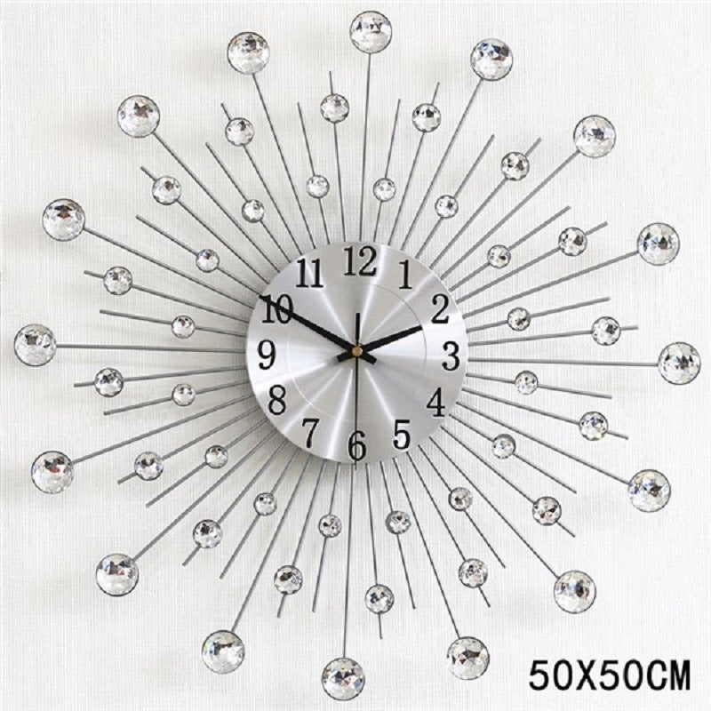 Decorative Sunburst Wall Clock Kalsten