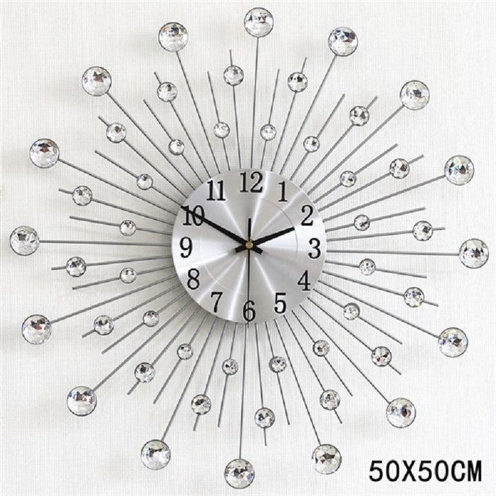 Decorative Sunburst Wall Clock Kalsten