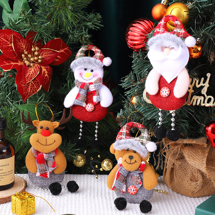 Decorative Christmas reindeer made of felt Kalsten