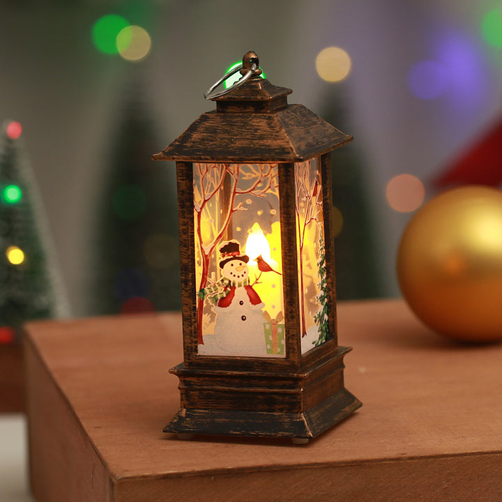 Nostalgic Christmas lantern with LED light Kalsten
