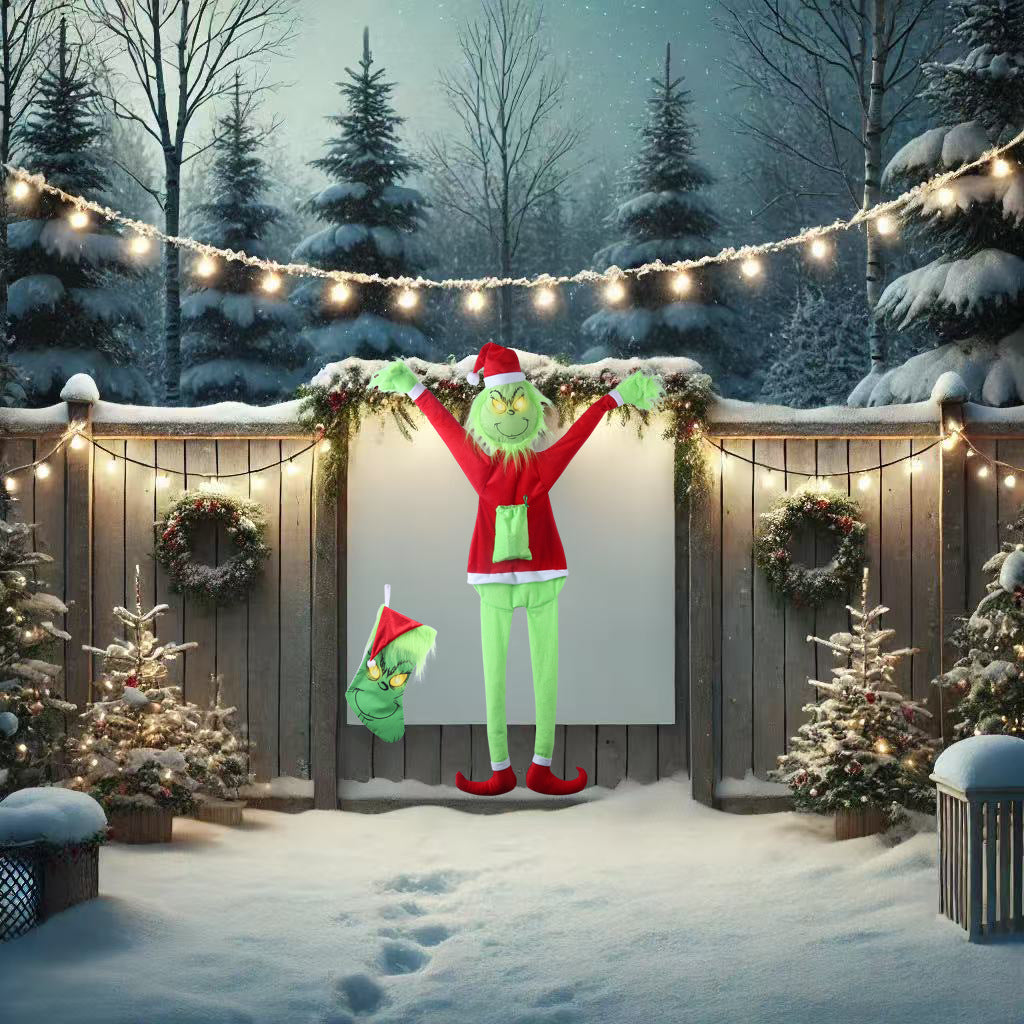 Grinch Christmas decoration figure