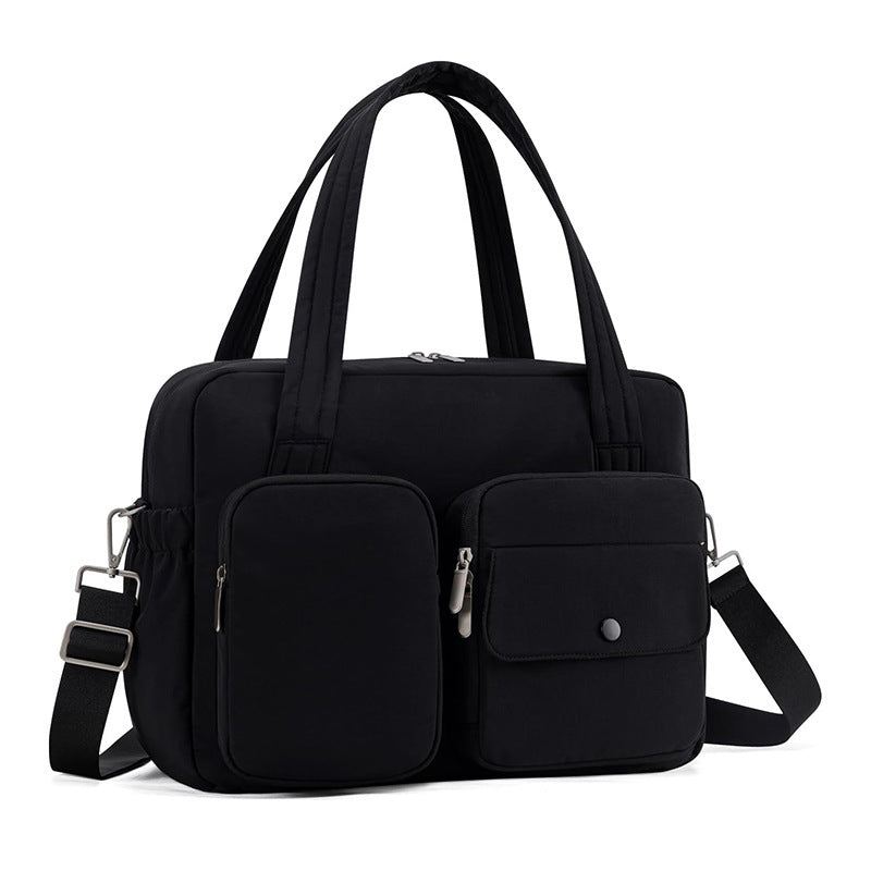 Multifunctional everyday bag with external compartments Kalsten
