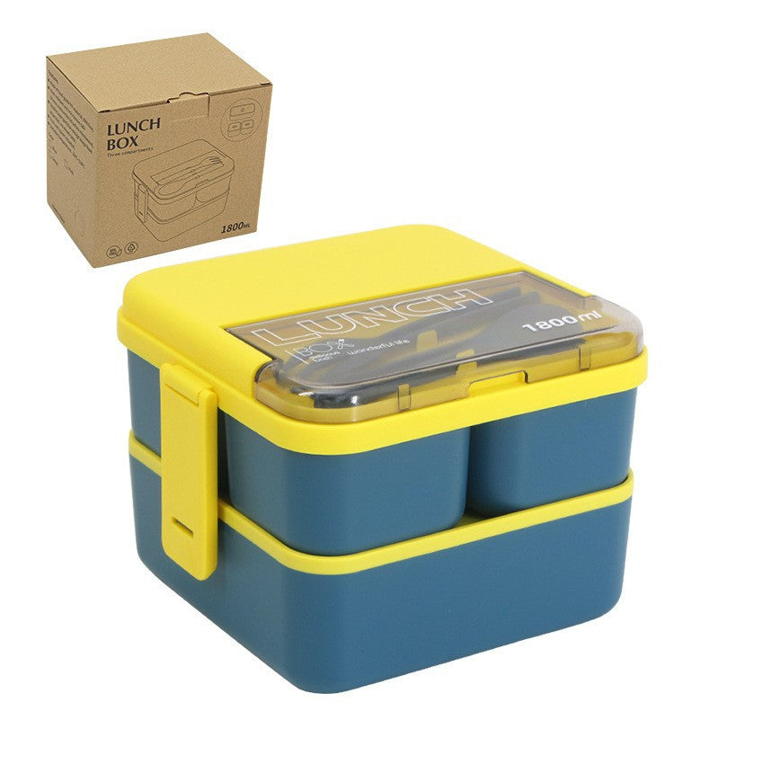 Portable Lunch Box with Cutlery