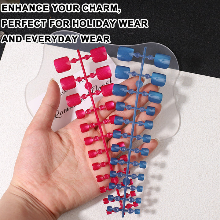 French Tip Press-On Nail Set Kalsten