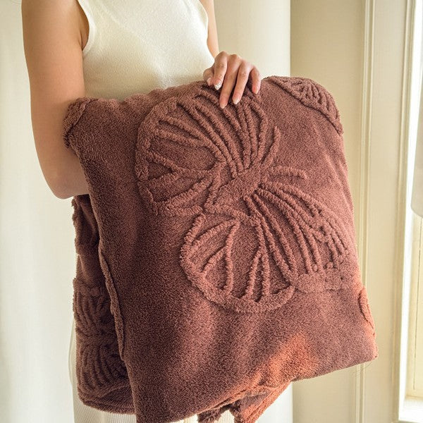 Women's Decorative Butterfly Pattern Throw Blanket