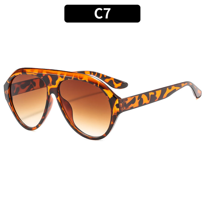 Artistic Oversized Sunglasses
