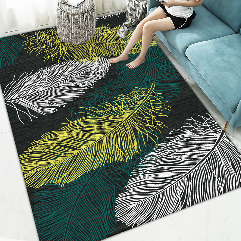 Floral Printed Area Rug Kalsten