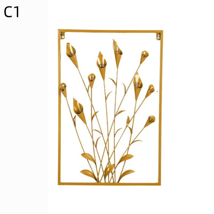 Floral Metal Wall Artwork Kalsten