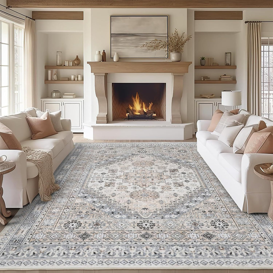Vintage-Inspired Area Rug