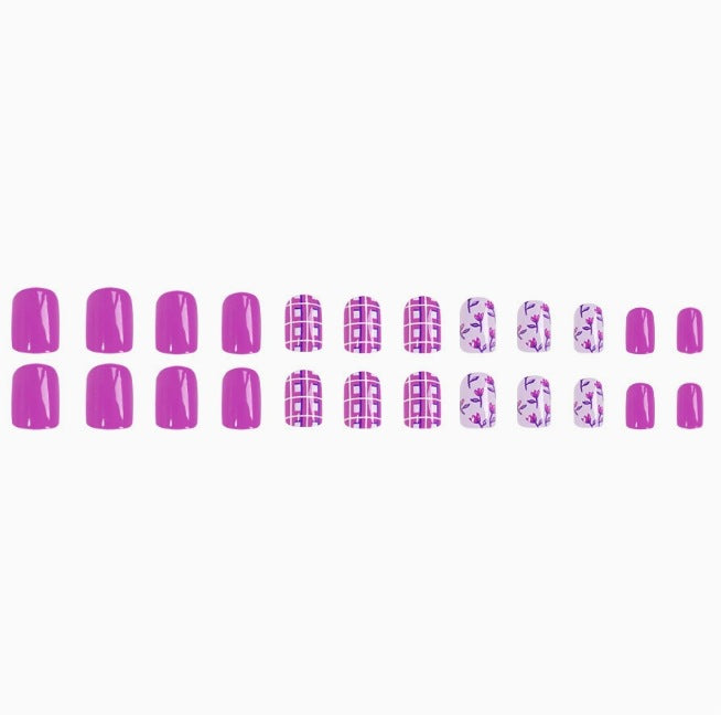 Decorative Floral Nail Art Set Kalsten