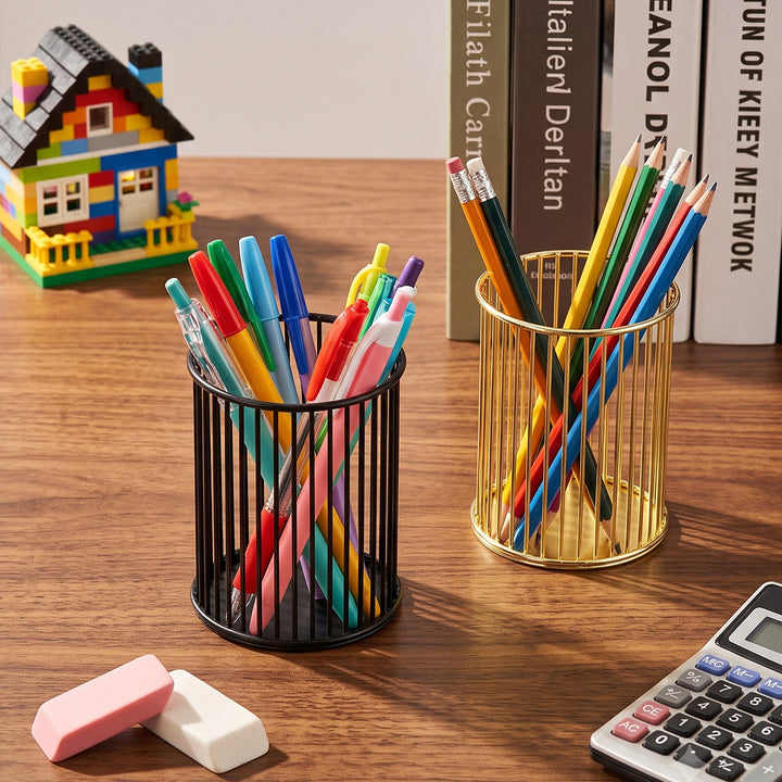 Elegant table organizer made of metal rods Kalsten