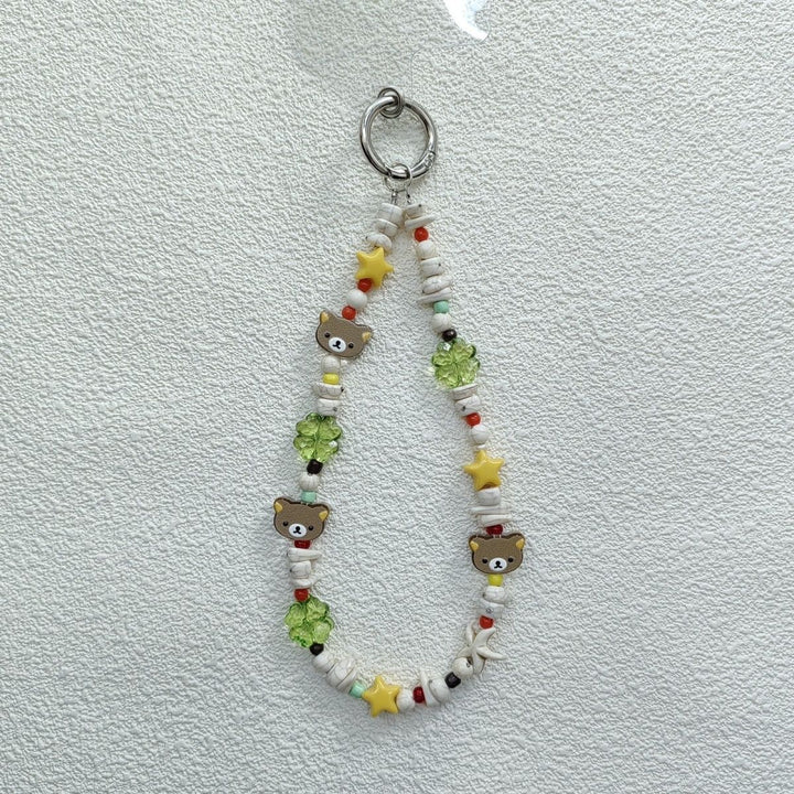 Fun-Themed Beaded Keychain Holder Kalsten