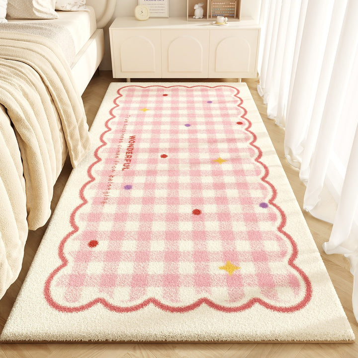 Cute Cartoon-Themed Plush Bath Mat