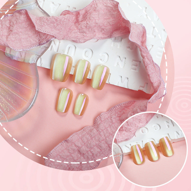 Glossy Press-On Nail Set