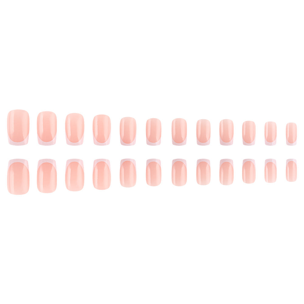 Elegant French Tip Press-On Nails Kalsten