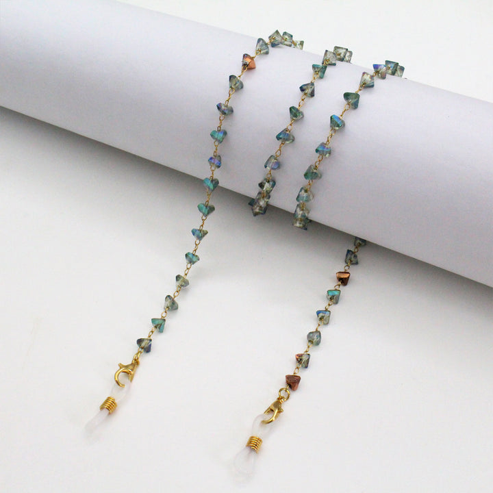 Artistic Gemstone Eyewear Chain Kalsten