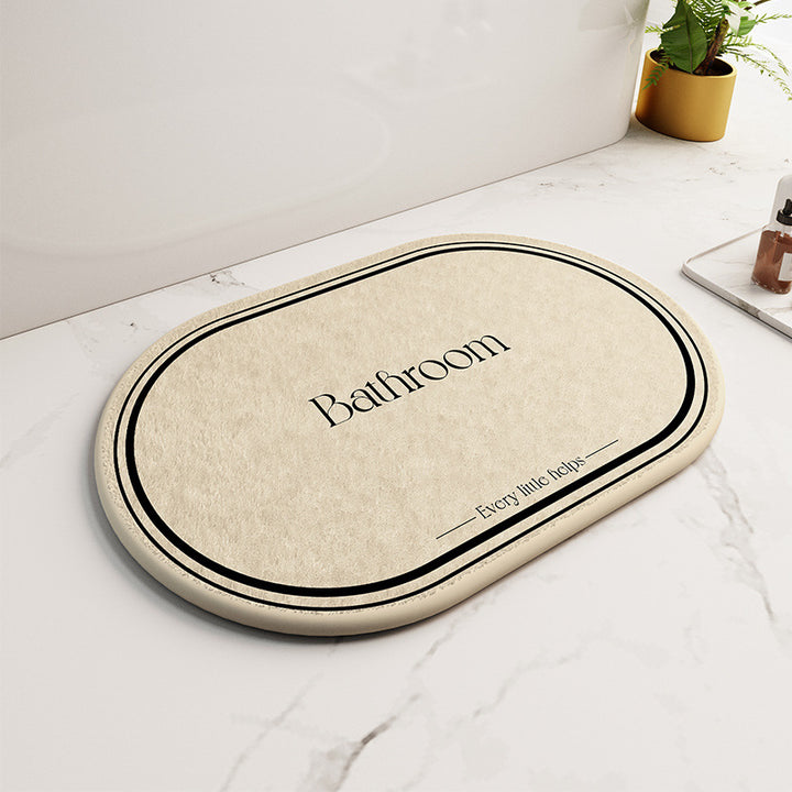 Soft Cotton Bathroom Mat Kalsten
