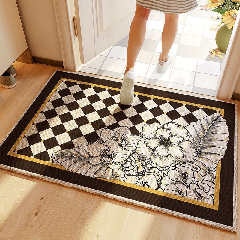 Geometric Pattern Decorative Floor Mat