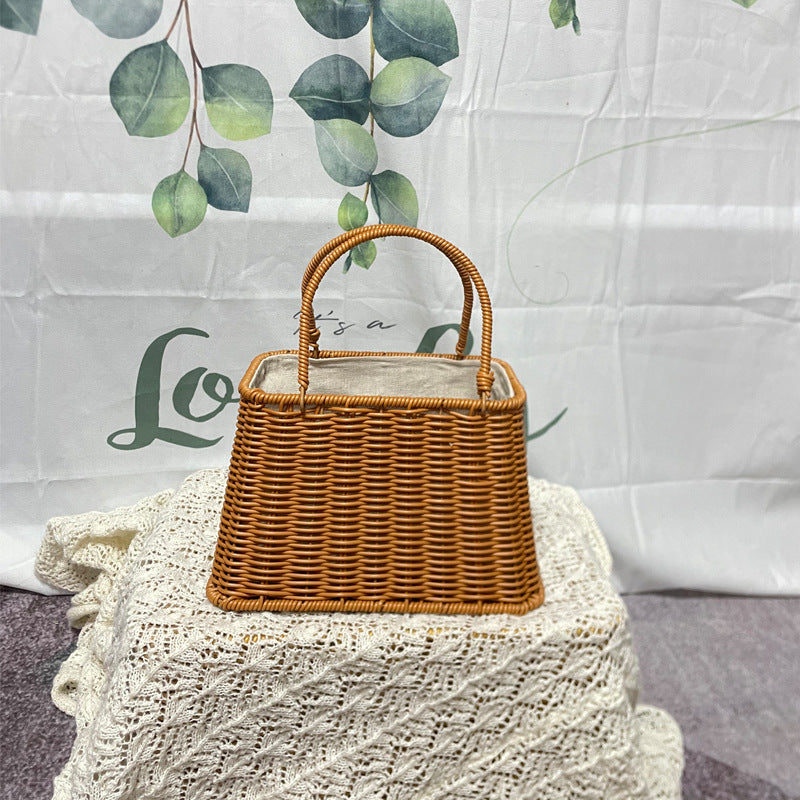 Decorative Woven Handcrafted Basket Kalsten