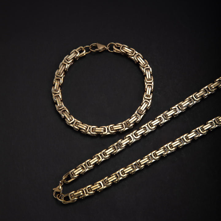 Chunky Link Chain Jewelry Set Kalsten