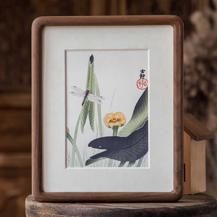 Artistic Framed Bird Print for Home Decor