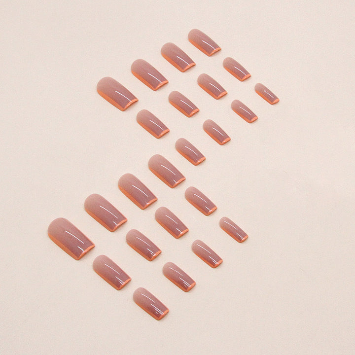 Artificial nail tips with glamorous design and neon accents Kalsten