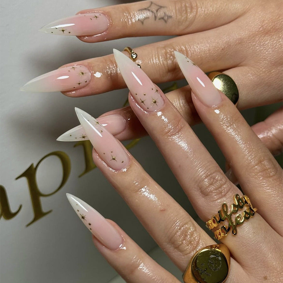 Starry Kiss Press-On Nail Set Kalsten