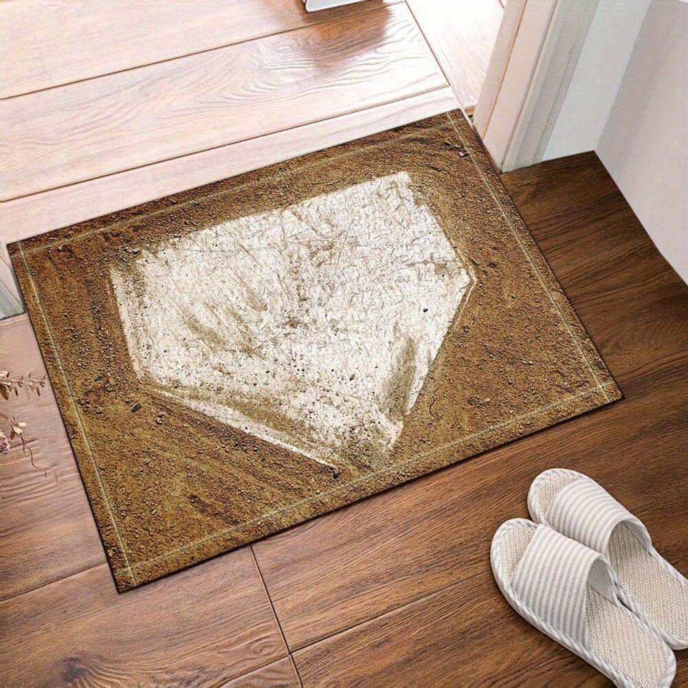Sports-Themed Indoor Area Mat