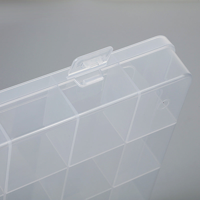 Multi-Divided Clear Craft Storage Organizer Kalsten