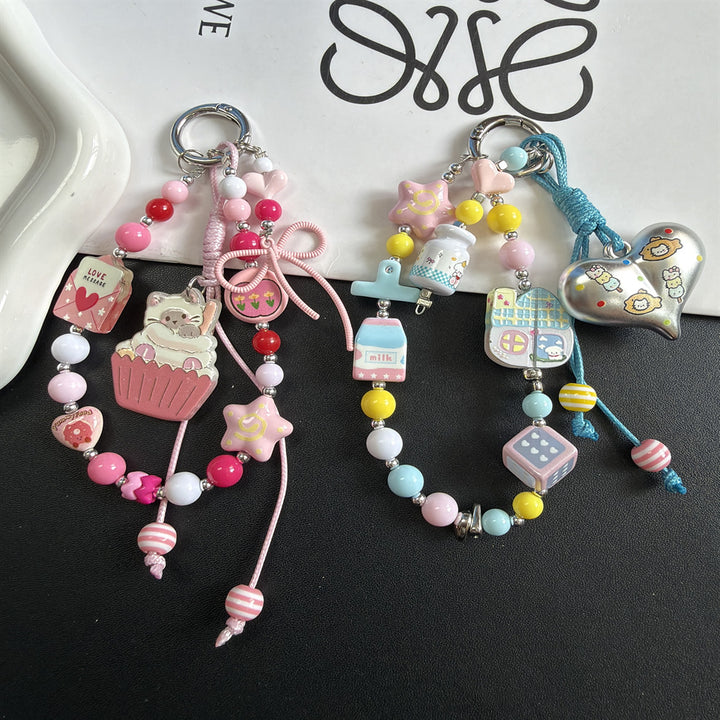 Playful Themed Charm Phone Lanyard Kalsten