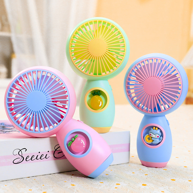 Women Portable Handheld Fan with Creative Animal Design Kalsten