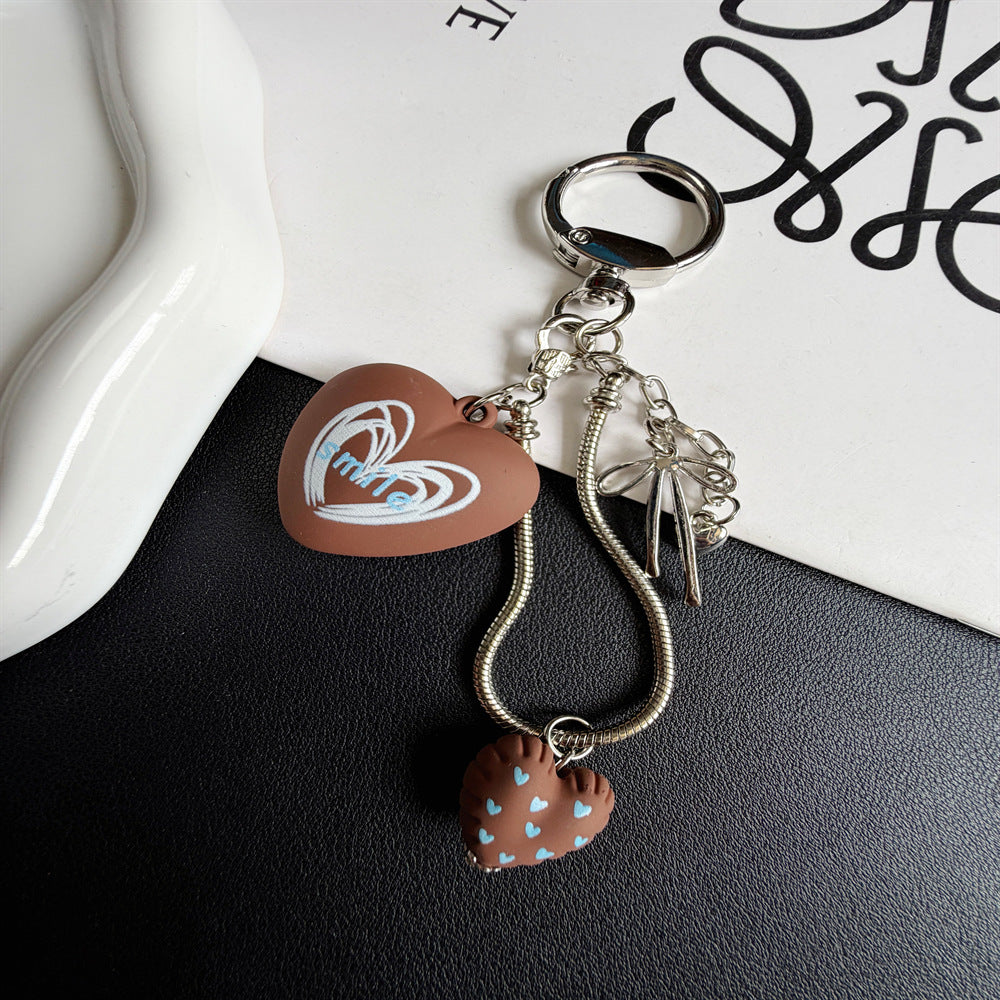 Decorative Heart-Shaped Keychain Kit Kalsten