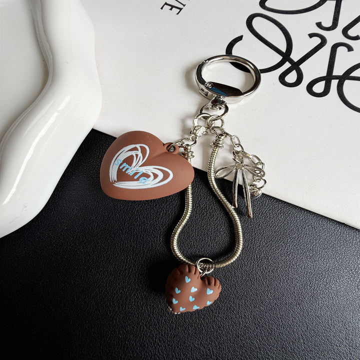 Decorative Heart-Shaped Keychain Kit Kalsten