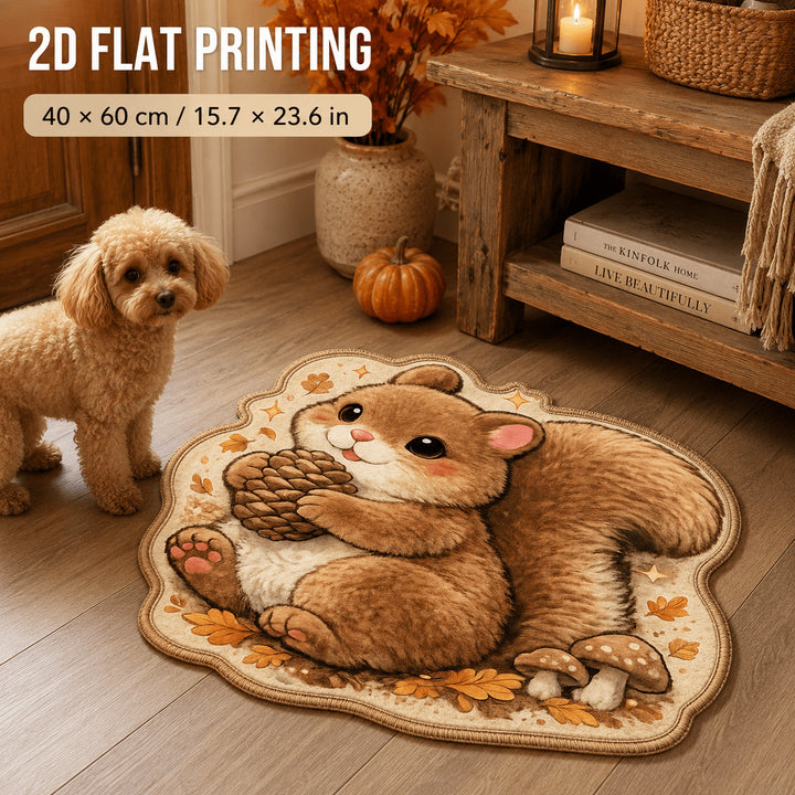 Cute Sheep-Shaped Bath Mat