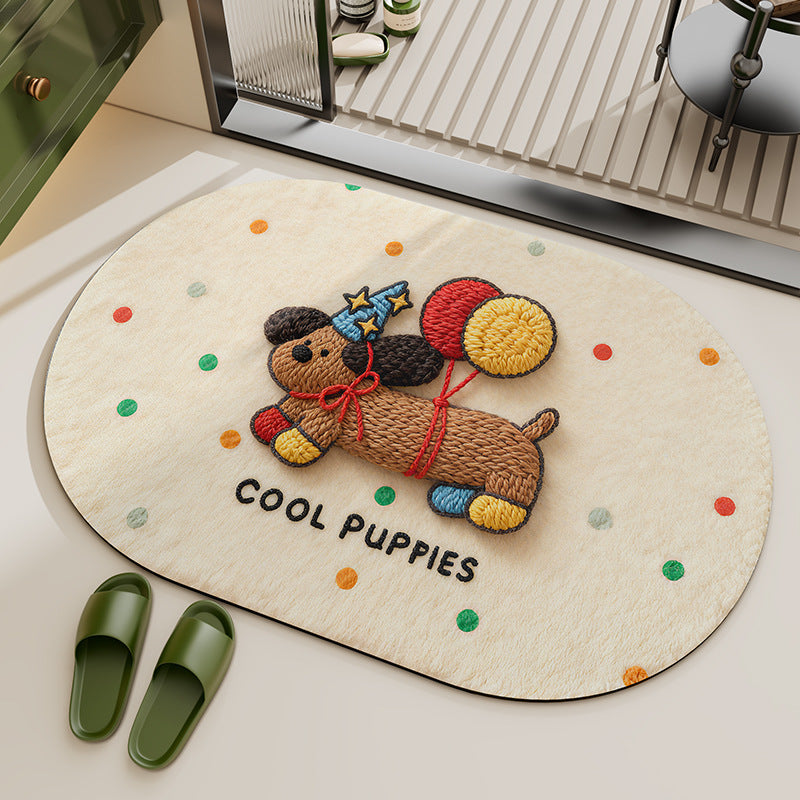 Playful Animal-Themed Area Rug