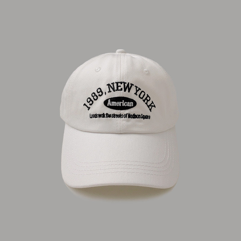Vintage-Inspired Embroidered Baseball Cap