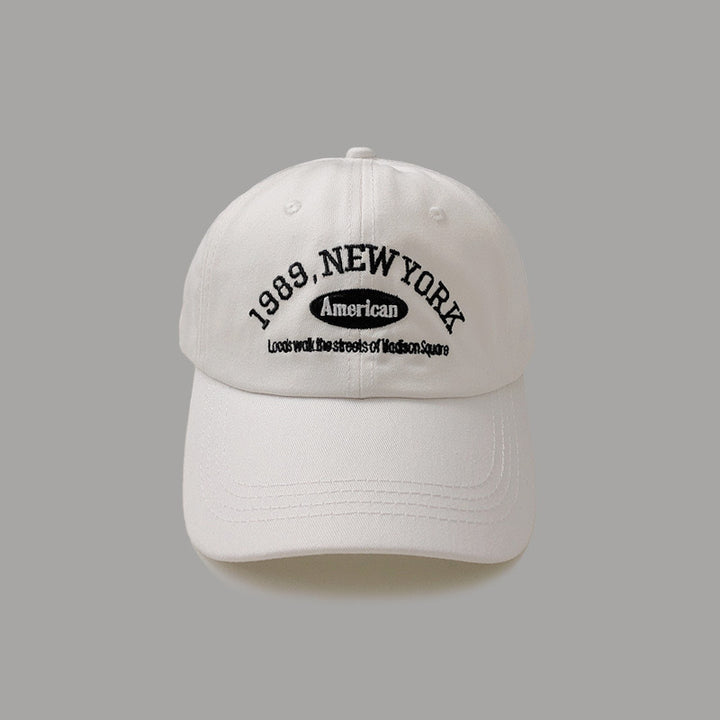 Vintage-Inspired Embroidered Baseball Cap