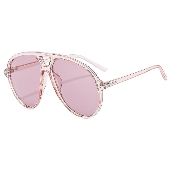 Oversized Aviator-Style Sunglasses Kalsten