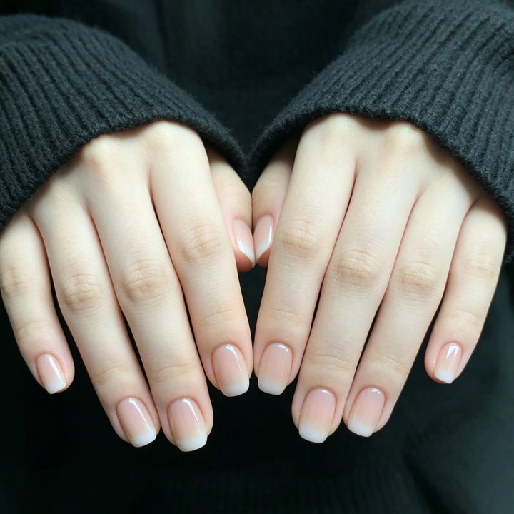 Elegant French Tip Nail Enhancements Kalsten 1789915429