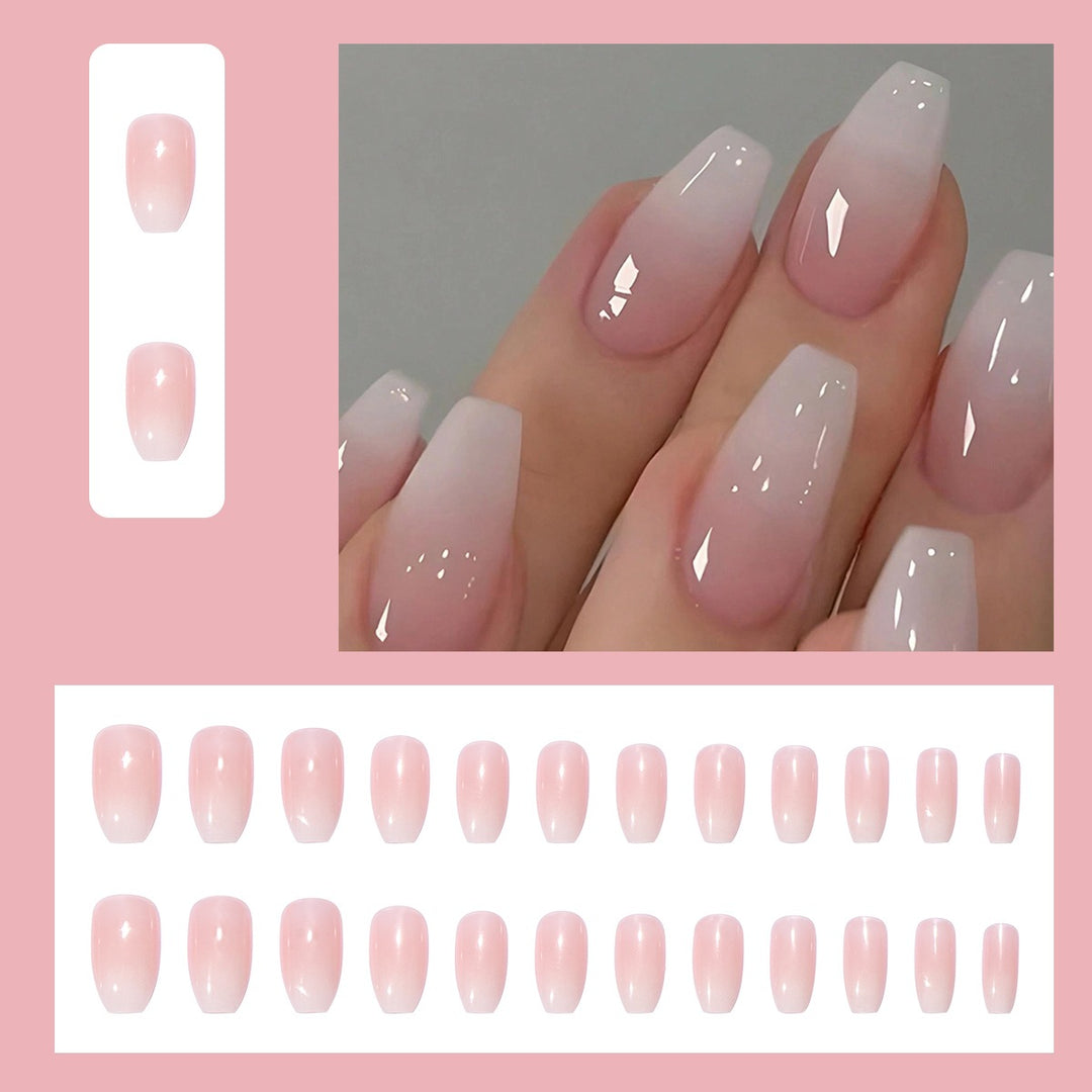 Artificial nail set with elegant ombre effect Kalsten