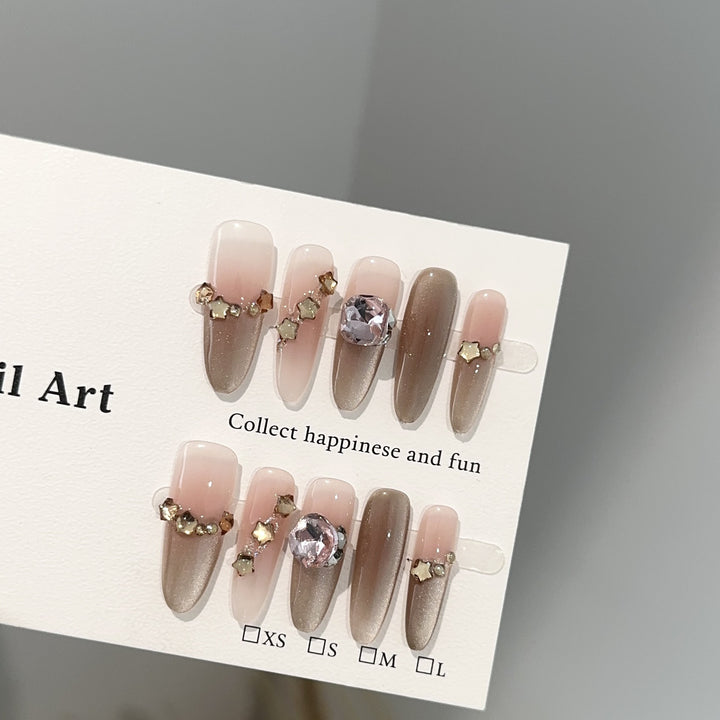 Elegant Ombre Press-On Nail Set