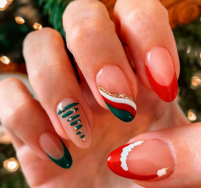 Artistic Holiday-Themed Nail Art Enhancements Kalsten