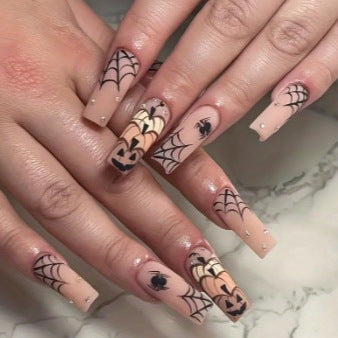 Artistic Halloween-Themed Nail Art Kalsten